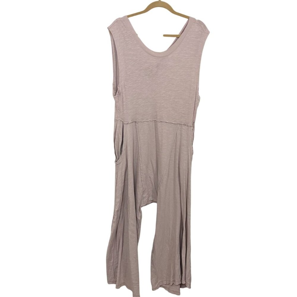 Intimately Free‎ People Homebody Romper Jumpsuit Lounge Lagenlook Artsy SMALL